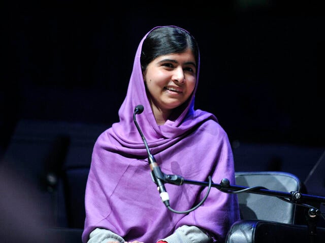 Photo of Malala Yousafi