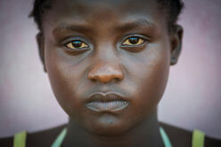 Mädchen in der Zentralafrikanische Republik
