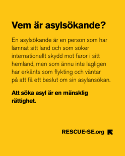 Vem är asylsökande: definition