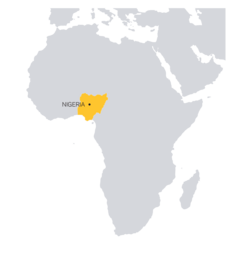 Nigeria map