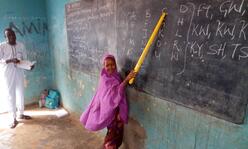Hauwa - 13 year old girl benefitting from education programming in Nigeria