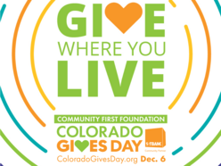 Colorado Gives Day 2022 Logo with December 6, 2022 and FirstBank logo