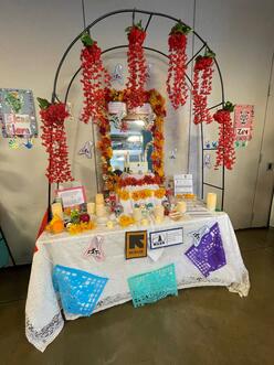 IRC Seattle Altar for Dia de los Muertos