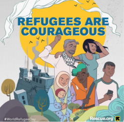 Refugees are Courageous 