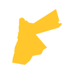 Program Visit in Jordan - Jordan Map