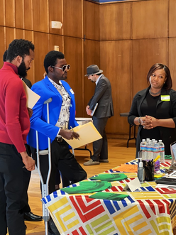 IRC clients at annual job fair 