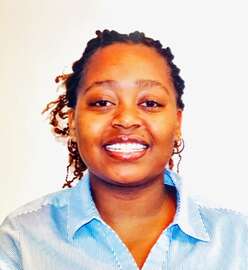 Anti-trafficking caseworker, Celine Mworia 