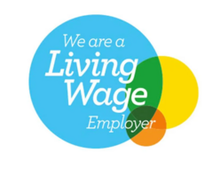 Living wage employer banner