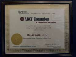 Dr. Aziz's certificate