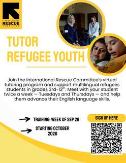 Fall 2026 Tutor Flyer