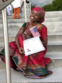 The International Rescue Committee in Salt Lake City supports the efforts of refugees and immigrants to become U.S. Citizens