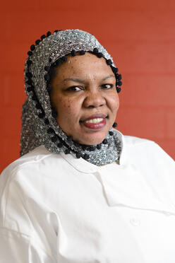 Kaltum, a Sudan Refugee Woman portrait.