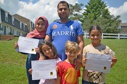 Family Receives Academic and Citizenship Awards