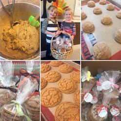 Cookie collage fundraiser