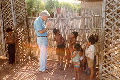 Former IRC chairman with children Thailand