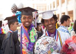 Abdisalan at his high school graduation