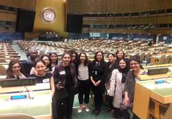 POWER participants tour General Assembly. 