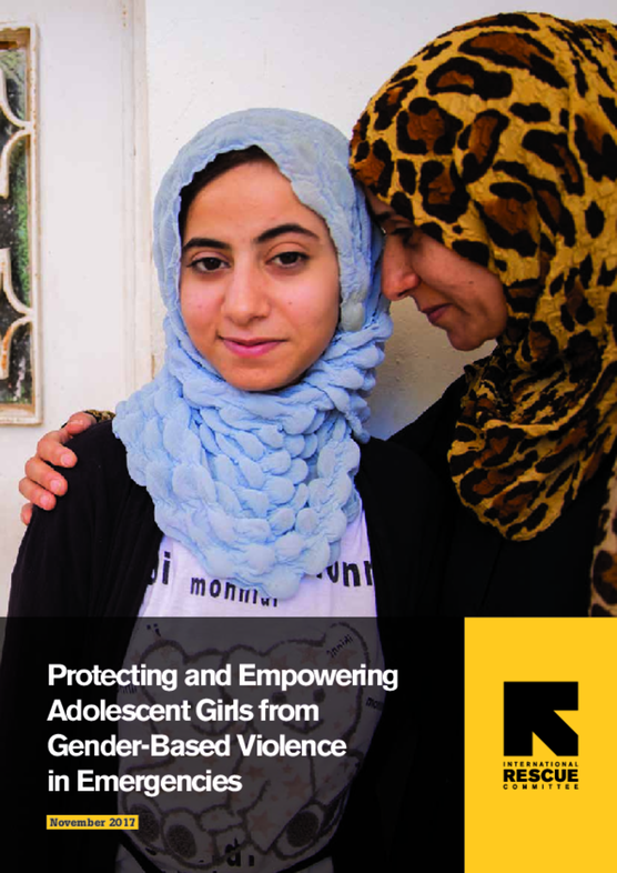 Protecting and empowering adolescent girls from gender-based violence ...