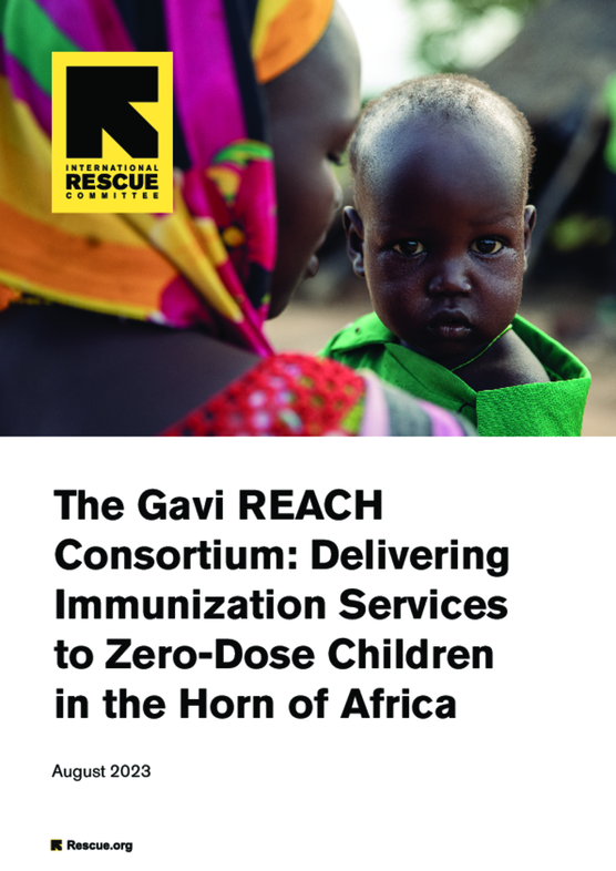 The Gavi REACH Consortium: Delivering Immunization Services to Zero ...