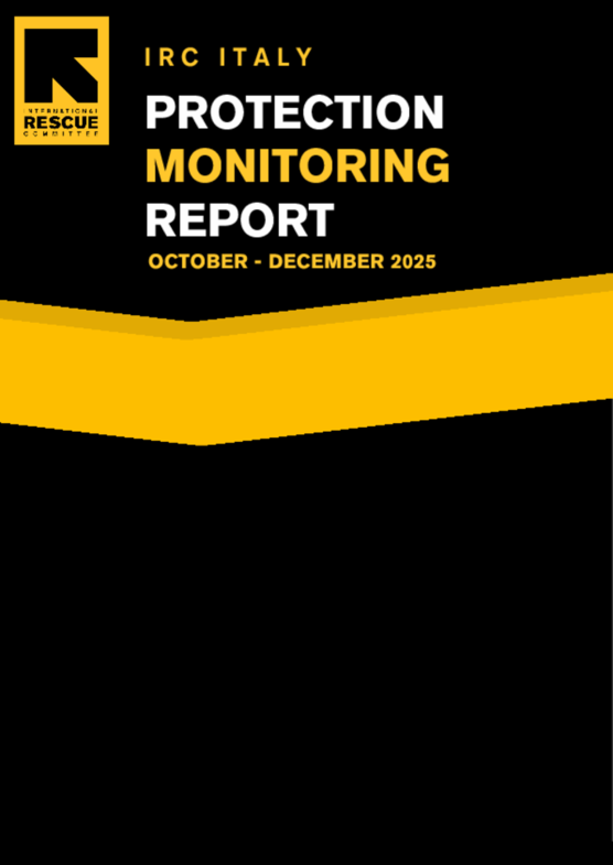 IRC Italy Protection Monitoring Report: October - December 2025 | The IRC