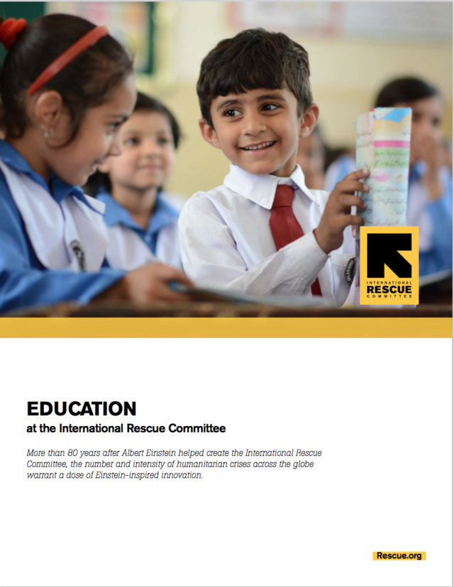 Education At The International Rescue Committee International Rescue Committee Irc