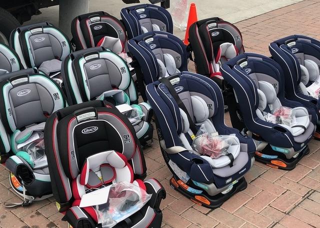 Refugee Families Receive Boost From Car Seat Donations International Rescue Committee Irc Car Seat Donations, Where To Donate Car Seats
