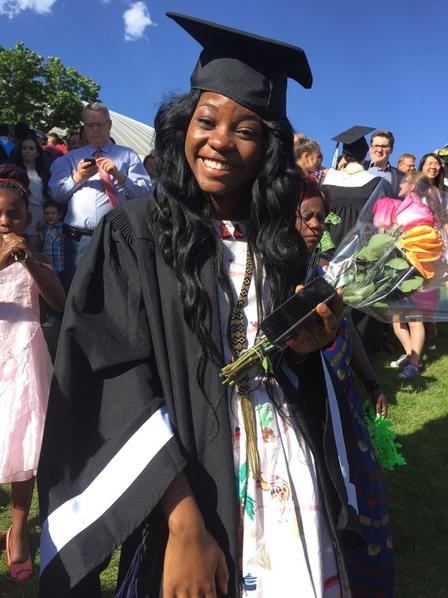 Sifa graduated high school and pursues her dreams Sifa's dreams are supported by the International Rescue Committee's vital programming for newly arrived refugees