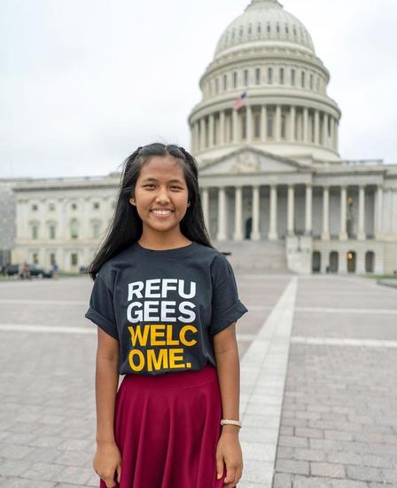 “With my story, I want people, especially refugees, to have hope and not to give up. If I can do it, then you can do it. Giving up is never an option." — Nuam San. “With my story, I want people, especially refugees, to have hope and not to give up. If I can do it, then you can do it. Giving up is never an option." — Nuam San.