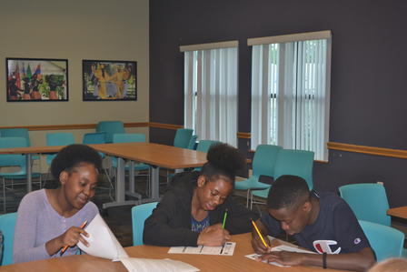 Refugee youth participate in financial literacy education as part of the East African Refugee Goat Project Refugee youth participate in financial literacy education as part of the East African Refugee Goat Project, a project of the International Rescue Committee in Salt Lake City.