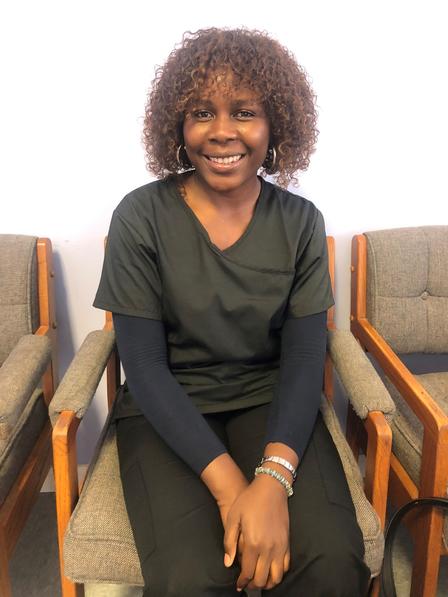 Charlotte quickly secured employment as an interpreter and receptionist at Clarkston Primary and Urgent Care. Charlotte quickly secured employment as an interpreter and receptionist at Clarkston Primary and Urgent Care.