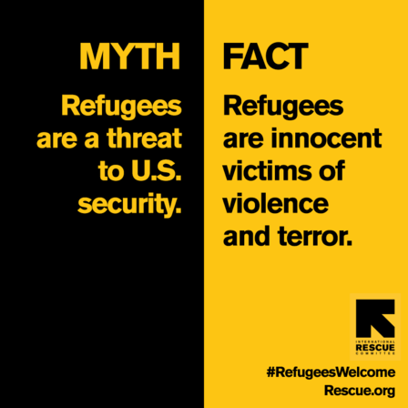 Refugee myth vs fact Refygee myth vs fact