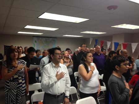 Miami Citizenship and Civics class graduation