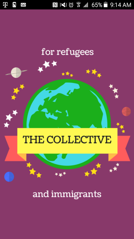 The Collective, an app for refugees and immigrants