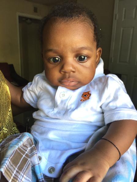 Baby Robin is healthy and thriving. Baby Robin is healthy and thriving.