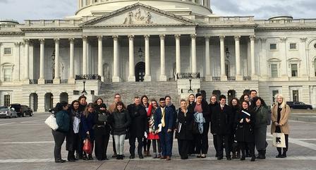 IRC staff visit Capitol Hill.