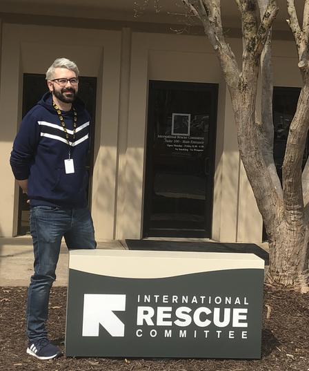 Dario Bilakovic, the newest member of the IRC in Atlanta's Immigration Team. Dario Bilakovic, the newest member of the IRC in Atlanta's Immigration Team.