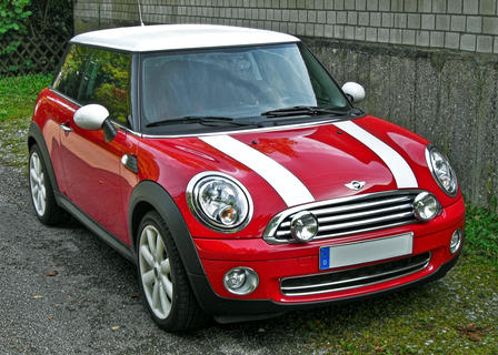 Sir Alec Issigonis, a refugee who fled Turkey, moved to England and designed the iconic Mini Cooper car A Mini Cooper automobile
