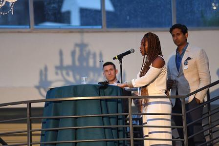 Refugee Speaker Windila Balbone reflects on her experiences of fleeing Burkina Faso and finding a strong network of support through the IRC.