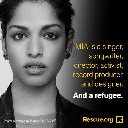 M.I.A. refugee M.I.A. refugee