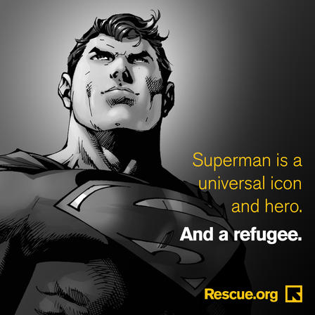 Superman was a refugee Superman was a refugee