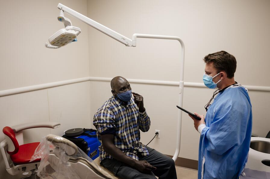 Dental School provides free care for refugees International Rescue