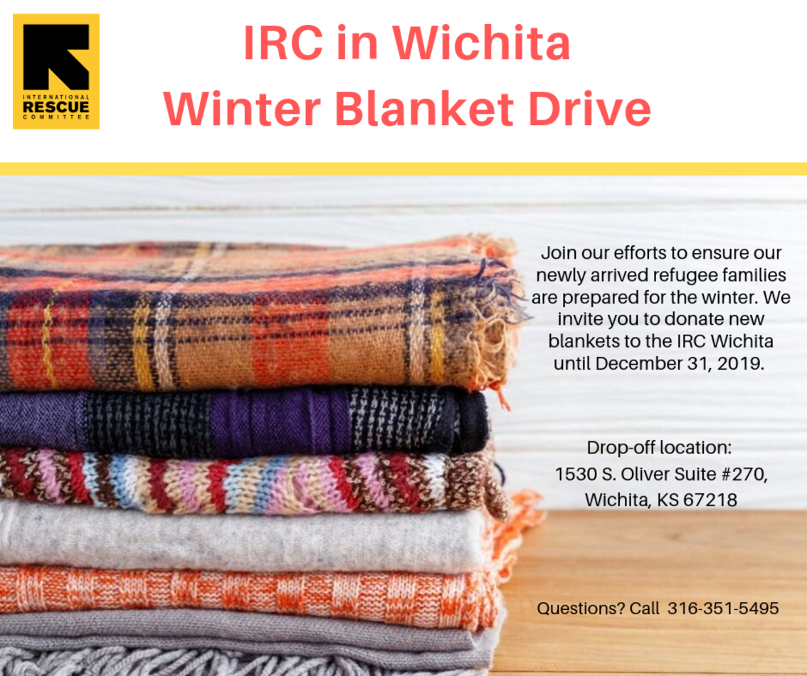 Blanket Drive International Rescue Committee (IRC)
