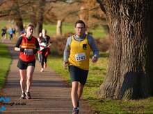 Men running