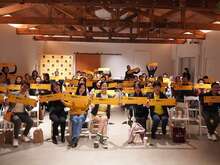 우리의 Yellow를 함께 찾았던 국제구조위원회의 첫 번째 후원자 모임, Hello, Yellow 현장