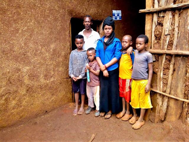 Familie in Äthiopien