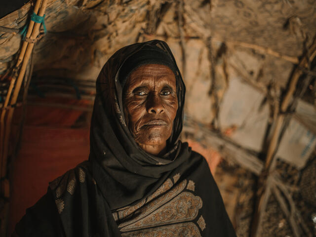 Klimatkrisen - en herde berättar om hans förlust av boskap i Somalia. 