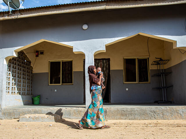 In Nigeria, people have endured decades of political instability and economic inequality. As families have lost livelihoods, IRC organises safe spaces where women can develop small businesses and children can play and regain a sense of a normal childhood.