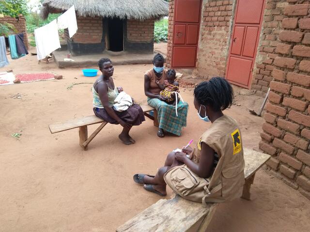 To reach families living in remote areas, Esther and her team also operate as a mobile health clinic, bringing health services and nutrition assistance into the community on a weekly basis.