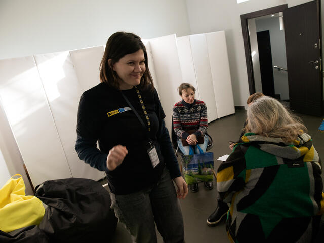 Dnipro women's space - Anastasiia in her Teenage Camp for adolescent girls