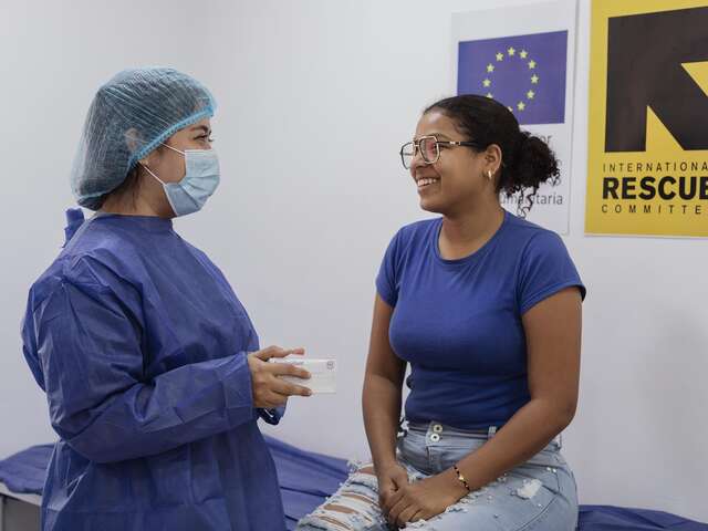 IRC health professionals provide key information about reproductive health. These health services offer something invaluable: the power to make informed decisions about their own bodies and their own futures. 
